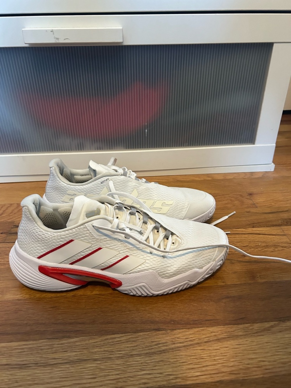 Adidas women’s Barricade tennis shoes size 8.5